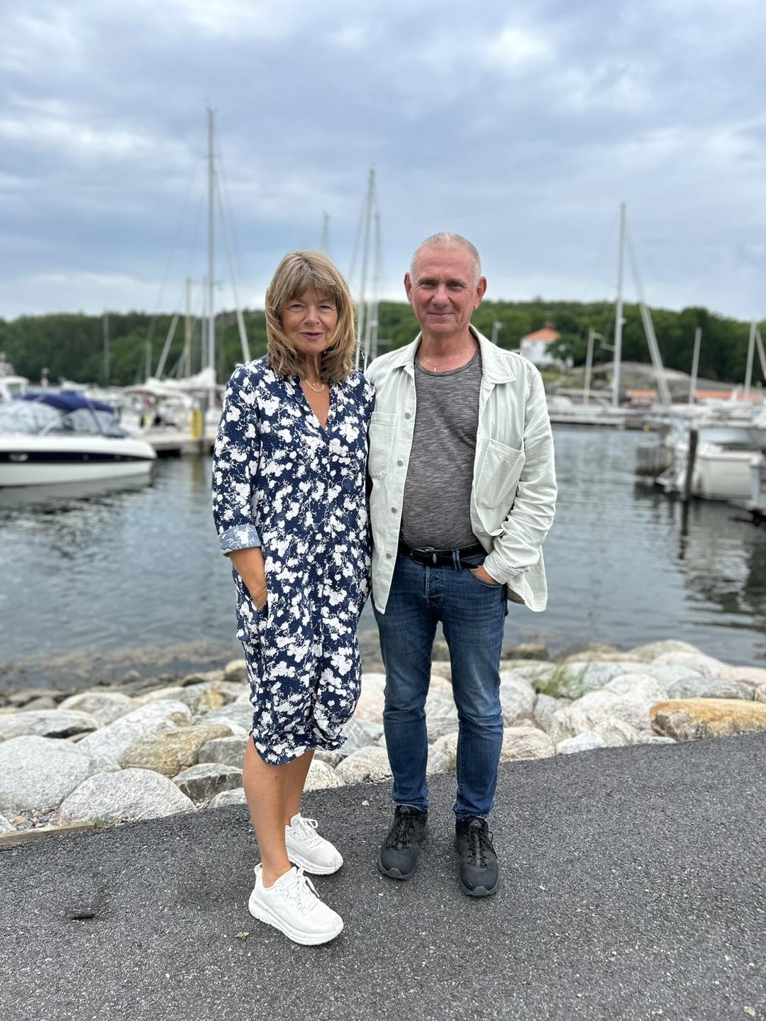 Lise-Lott och Stefan Frökärr på Ö-rök